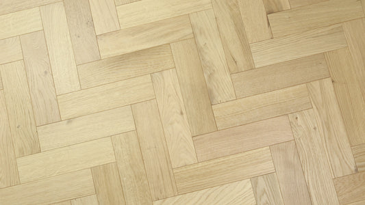 Total Wood Flooring Essential Herringbone Raw Oak - Sample