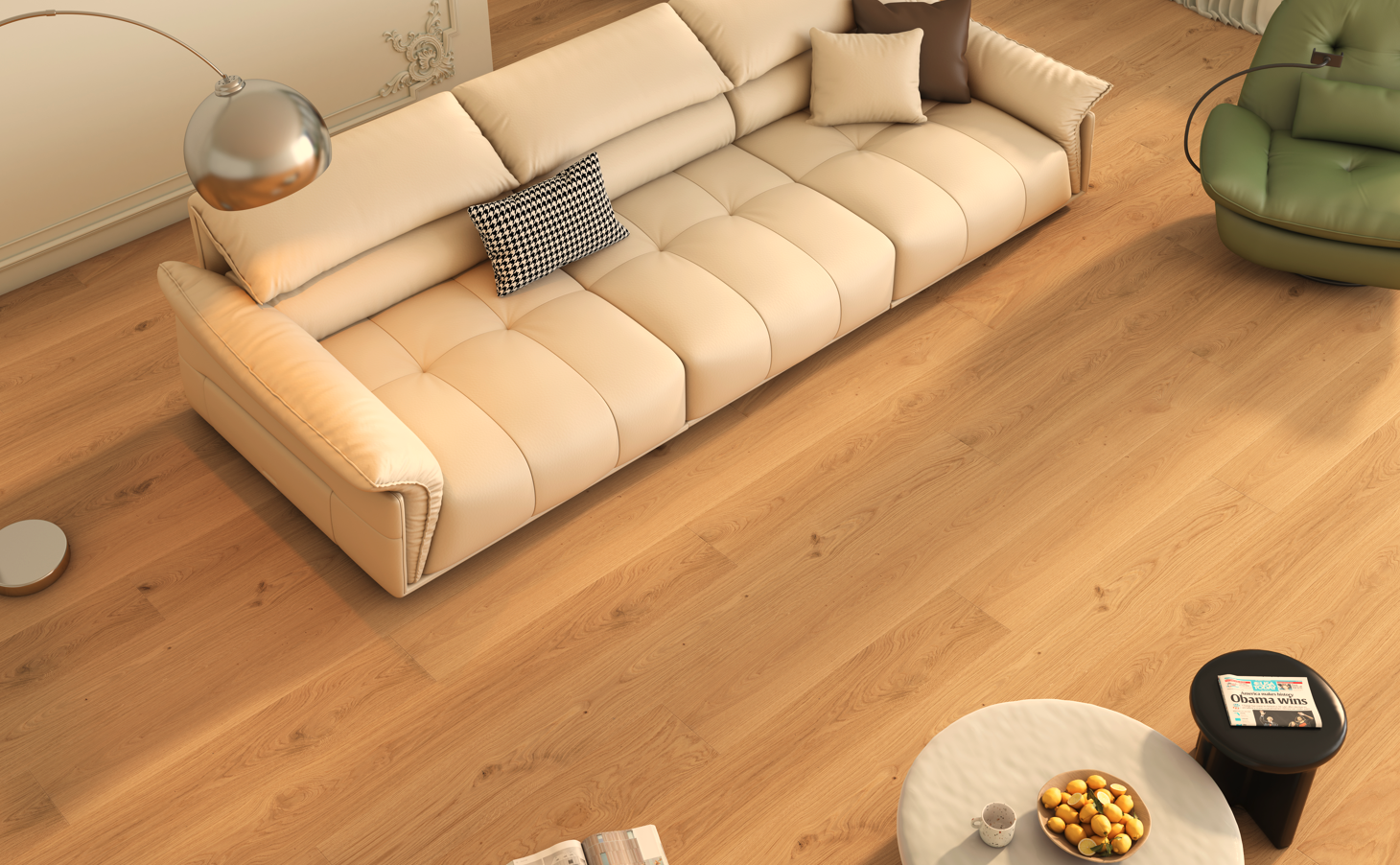 Total Wood Flooring Naturen Wide Engineered Oak - Sample