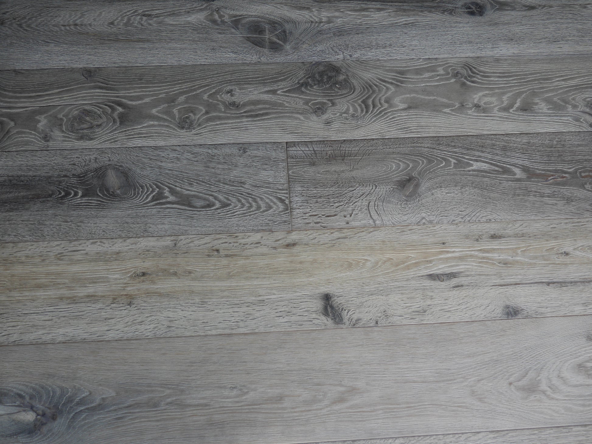 Total Wood Flooring Ravenmoor Charcoal Distressed Engineered Oak - Sample