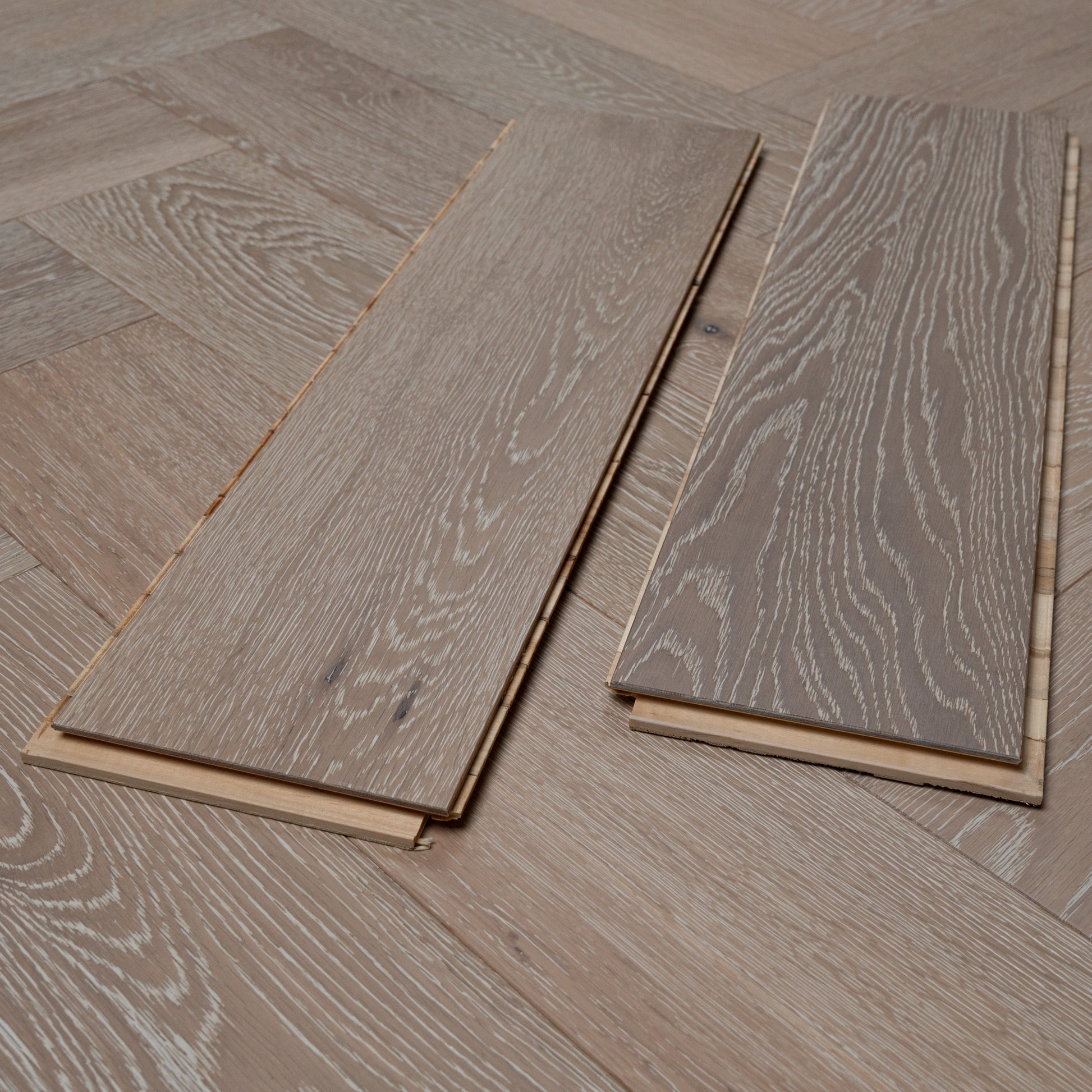 Total Wood Flooring Norwick Frost Engineered Oak- Sample