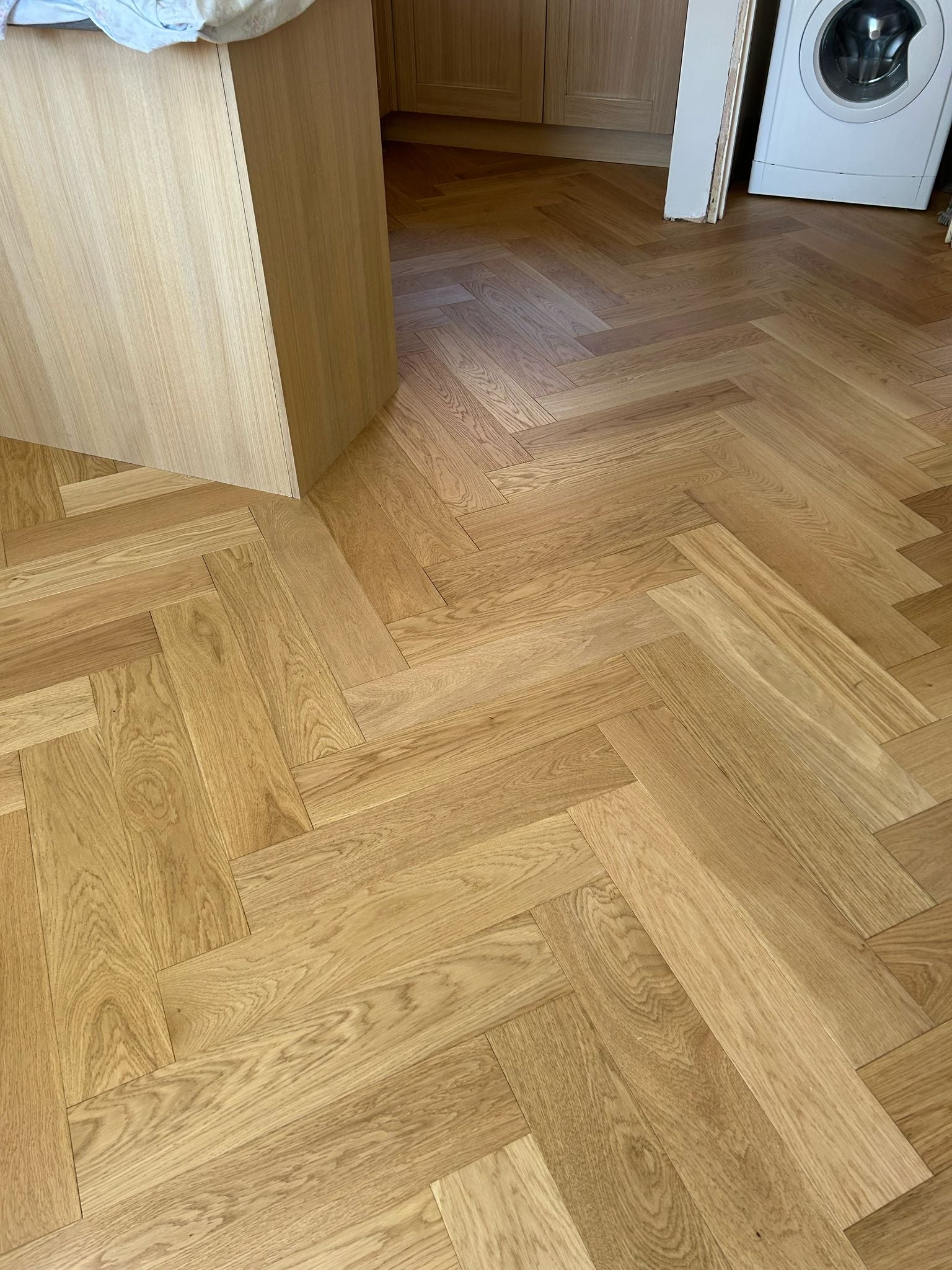 ⤓: 14mm ↔: 125mm ↕: 600mm Kingswell Ash Engineered Oak