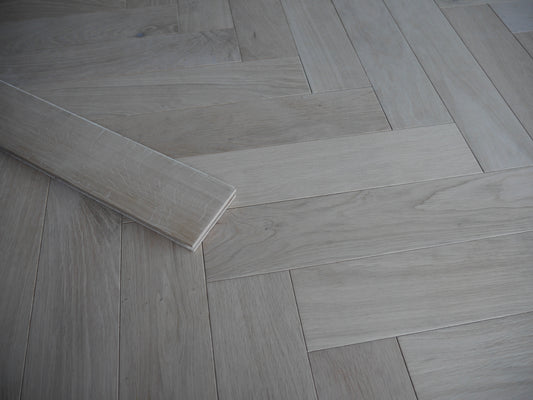 Total Wood Flooring Rawven Herringbone Engineered Oak - Sample