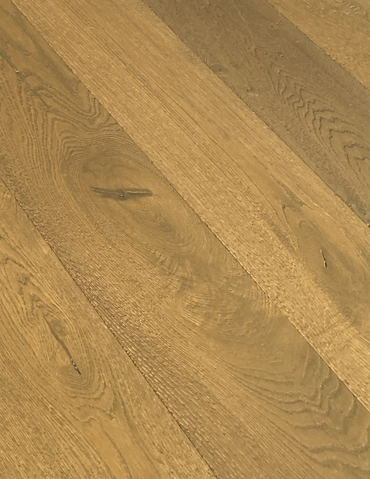 Total Wood Flooring Smokran Ash Distressed Engineered Oak - Sample