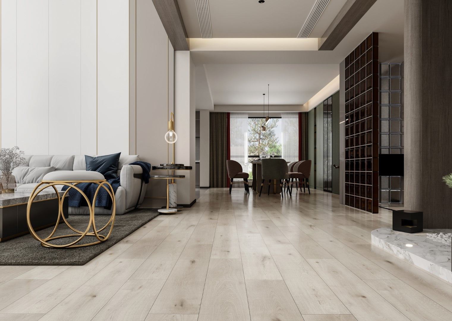 Total Wood Flooring Atomic Grey Laminate Plank - Sample