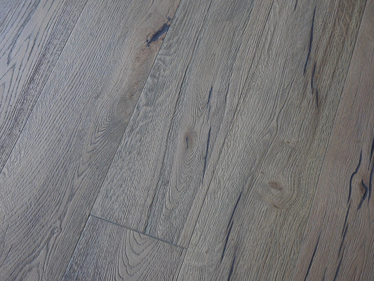 Total Wood Flooring Silvermoor Mist Distressed Engineered Oak - Sample