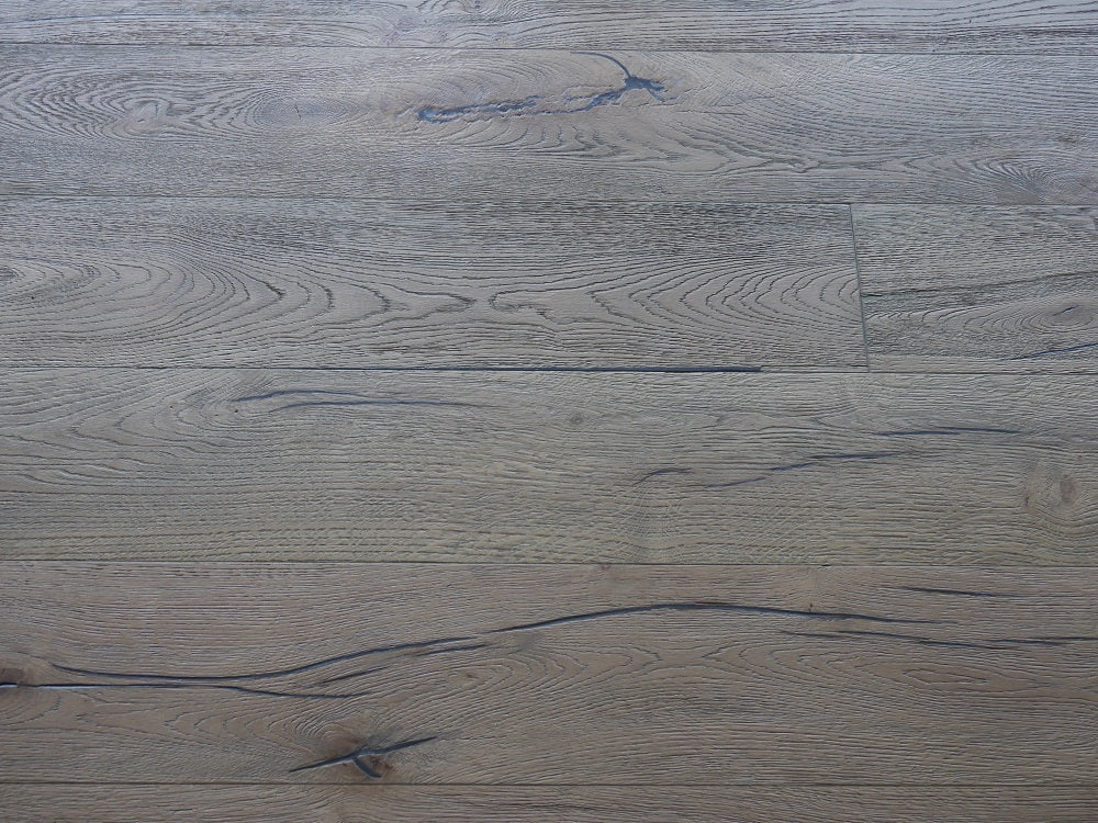 Total Wood Flooring Silvermoor Mist Distressed Engineered Oak - Sample