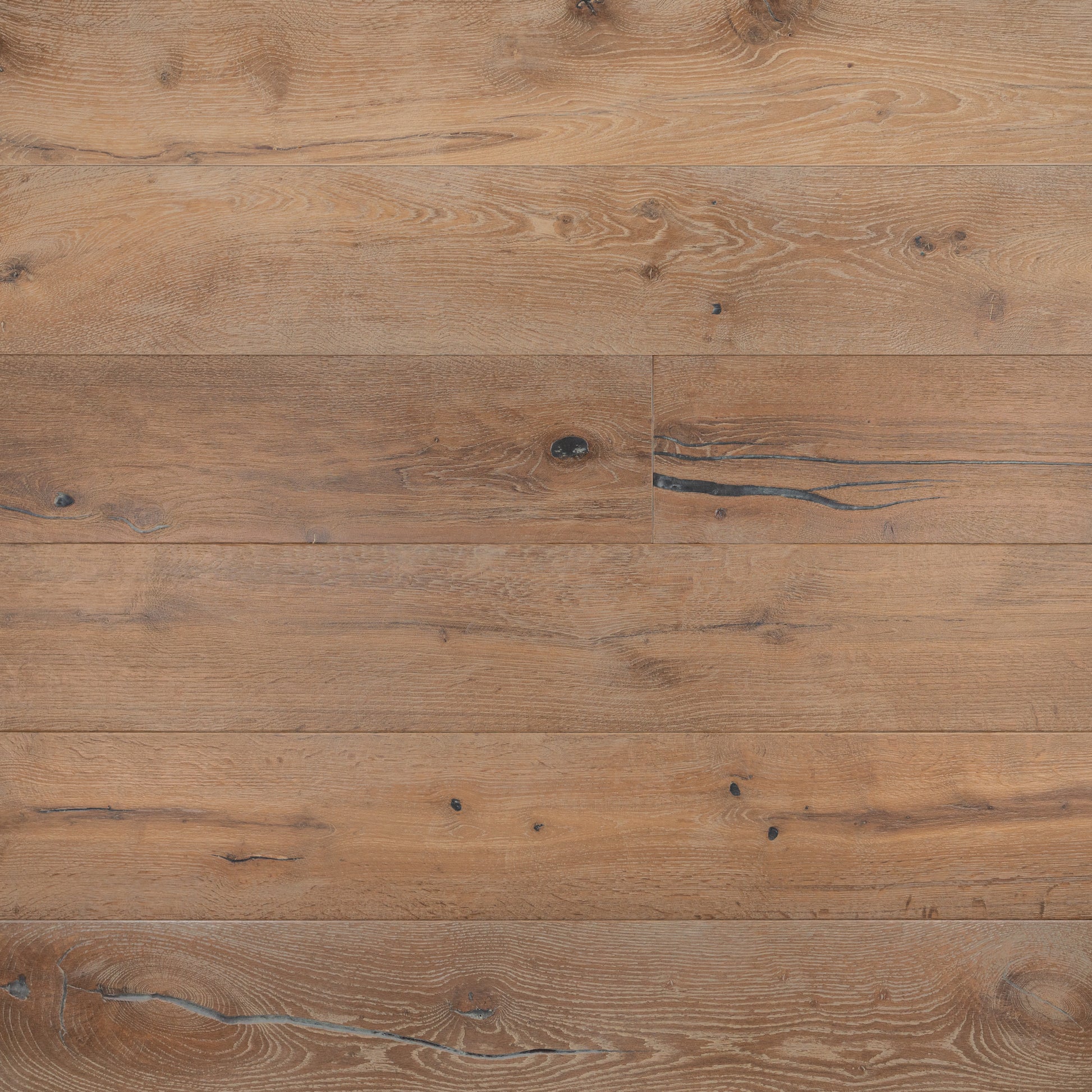 Total Wood Flooring Wintermere Smoked Distressed Engineered Oak - Sample