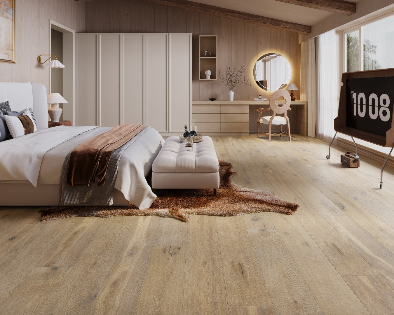 Total Wood Flooring Wintermere Smoked Distressed Engineered Oak - Sample
