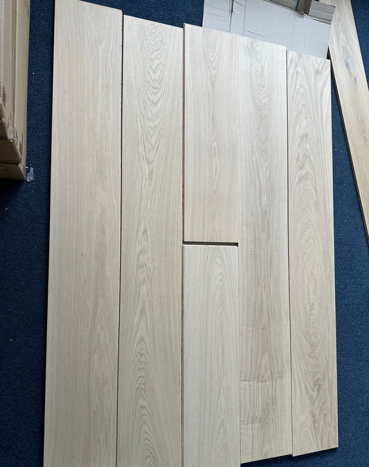 Total Wood Flooring Selectra Raw Engineered Oak - Sample