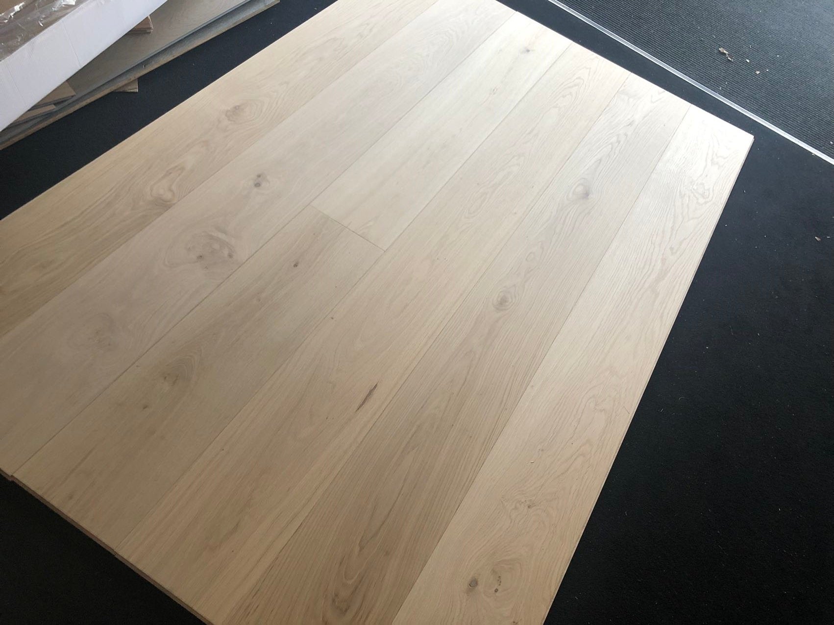 ⤓: 15mm ↔: 240mm ↕: 1900mm Selectra Raw Engineered Oak