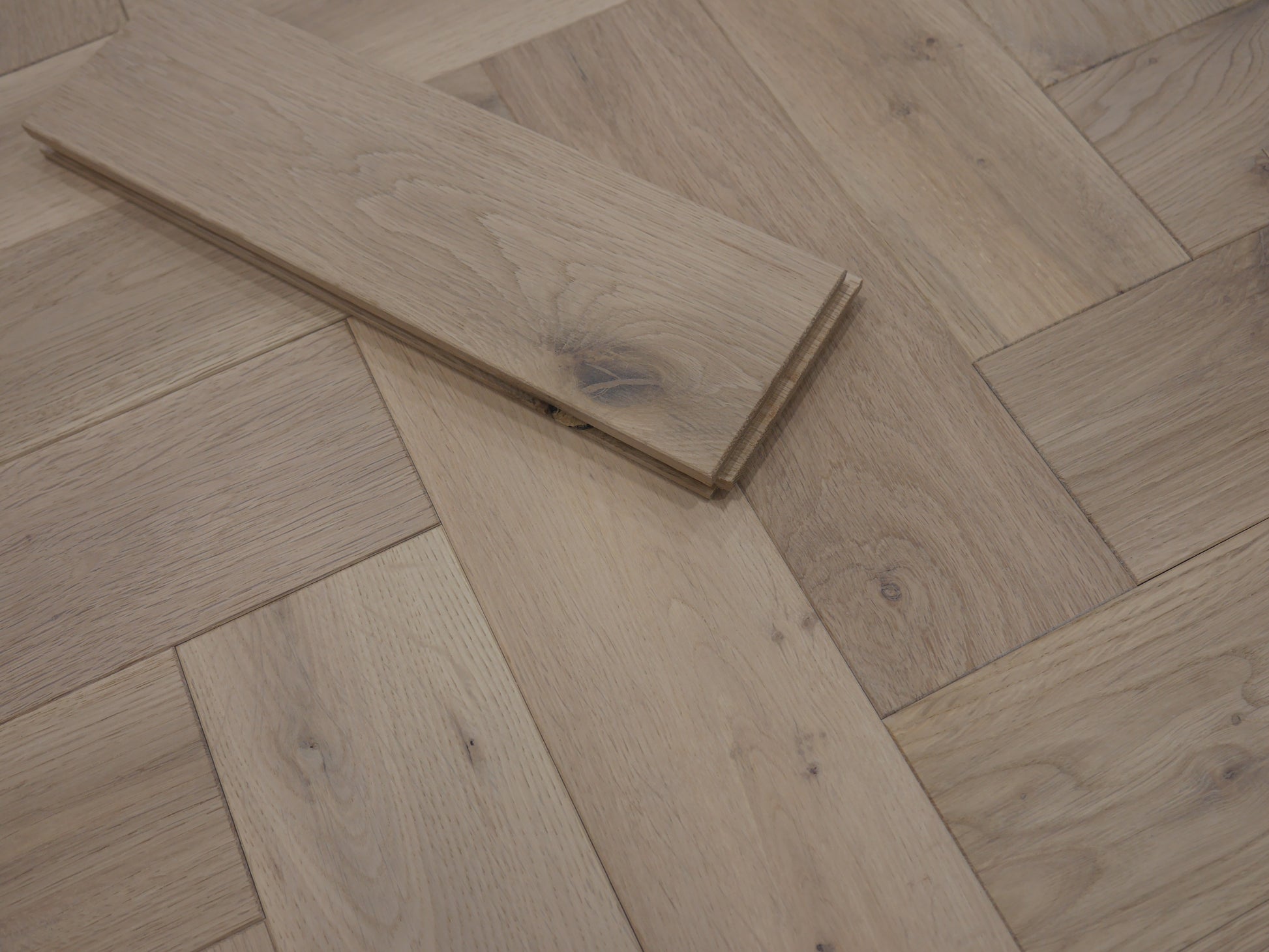 Total Wood Flooring Byron Koss Solid Herringbone - Sample