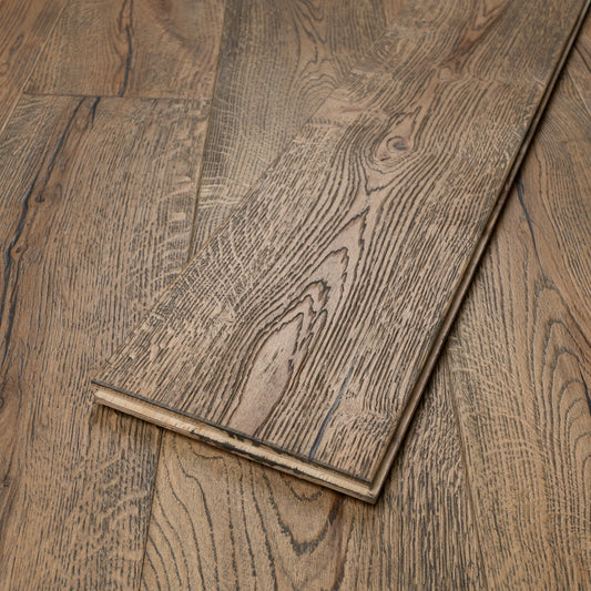 Total Wood Flooring Blackthorn Manor Distressed Engineered Oak - Sample