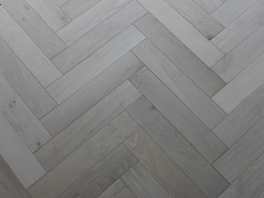 Total Wood Flooring Rawven Herringbone Engineered Oak - Sample