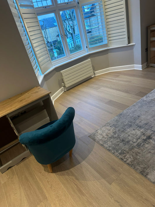 Total Wood Flooring Rocklen Grey Engineered Oak - Sample